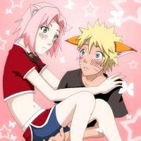 Neko Naruto and Neko Sakura